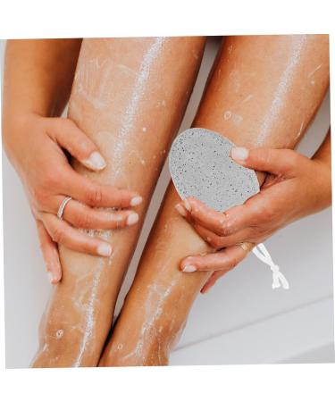 Exfoliant Pour Les Pieds Sous La Dissolvant De Pierre Gommage Des Pieds En Pierre Naturelle Pour Des Pieds Lisses Outil De Soin Des Talons Gris Clair - Buy Online on GoSupps.com