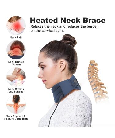 Best Heated Neck Brace for Pain Relief | Soft Foam Cervical Collar for Support & Comfort - Buy Online on GoSupps.com