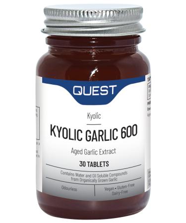 Quest Kyolic Garlic 600mg 30 Tablets