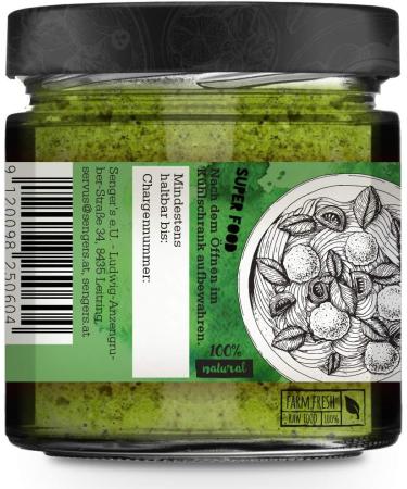  Senger's Sengers Rossemary Vegan Wheat Paste - Pesto Premium Pesto - 100% Superfood from Austria - 100g - Buy Online on GoSupps.com