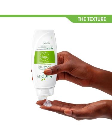 Simple Kind to Skin Refreshing Shower Gel with Cucumber Extract - 6x 450ml - Buy Online on GoSupps.com