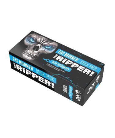 JNX SPORTS The Ripper! Fat Burner - Blue Raspberry 5 x 8g Sticks | Super Thermogenesis Appetite Control & Extreme Energy for Men & Women