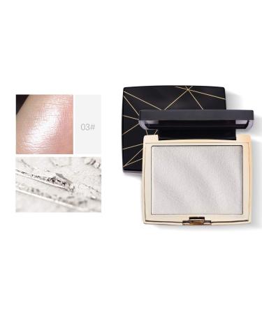 Onlyoily Highlighter - Radiance Shimmer Brick Pressed Bronzer Light-As-Air Contouring Formula (03) 03 1 g (Pack of 1)