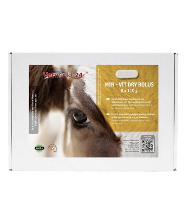 Vetmarkt24 Bolus - MIN - VIT Dry Bolus - Pack of 8 - Dry Cows