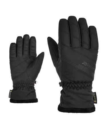 Ziener Women's Kasia Ski Gloves/Winter Sports | Gore-Tex 7.5 Black