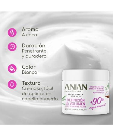  ANIAN DEFINITION & VOLUME Vegetable keratin mask 350 ml - Buy Online on GoSupps.com