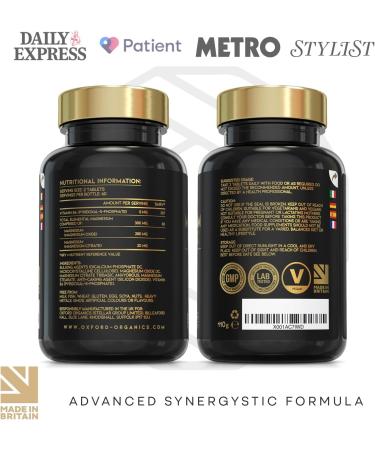 Advanced Vegan Magnesium Tablets | Restless Leg Syndrome Relief & Calm Sleep | 120 Tablets | UK Made - Buy Online on GoSupps.com