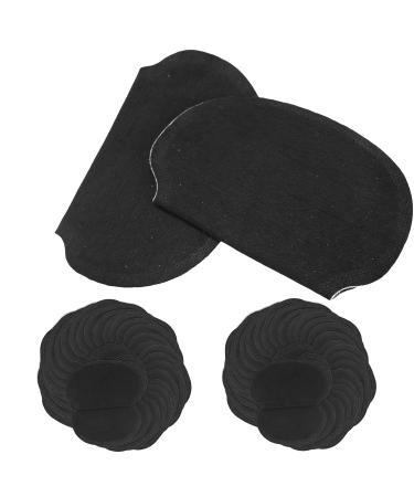 60 Armpit Sweat Pads - Fleece Welding Strips for Dresses | Black Garment Protection - Buy Online on GoSupps.com