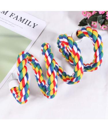 ULTECHNOVO 105cm Chicken Swing Rope Perch for Parrots - Bird Climbing Stand & Toy for Parakeets, Cockatiels, Conures, Macaws - Buy Online on GoSupps.com
