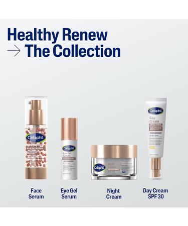 Cetaphil Healthy Renew Moisturizing Day Cream 1.7 Oz Daily Moisturizer with SPF 30 Skin Tightening Anti Wrinkle Cream for Face with Peptides Fragrance Free Retinol Alternative For Sensitive Skin 1.7 Ounce (Pack of 1) - Buy Online on GoSupps.com
