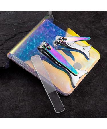 Mermaid Nail Clippers Stainless Steel Cuticle Remover Trimmer Scissor Manicure Pedicure Fingernail Nipper Tool Two Sizes - Buy Online on GoSupps.com