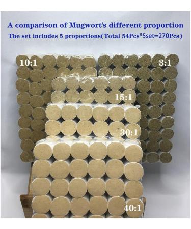 GSJNHY Moxa Rolls - 54 Pieces Moxibustion Therapy for Body Massage | Mugwort & Argy Worry Relief | 5 Color Sets Available - Buy Online on GoSupps.com