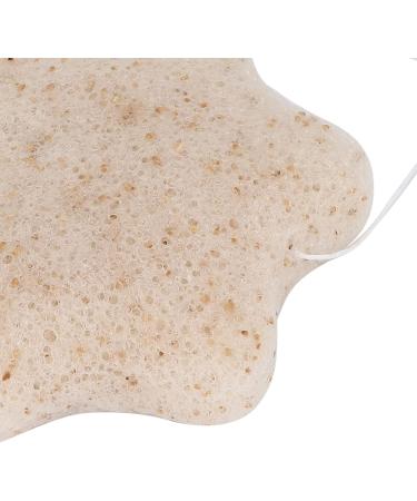 ZJchao Konjac Fiber Exfoliating Facial Sponge - Gentle Cleansing for Sensitive Skin Reusable Hydrating Puff - Buy Online on GoSupps.com