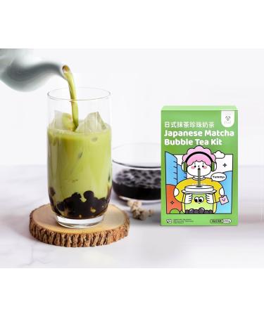 Tokimeki Japanese Matcha Bubble Tea Kit 255g | Authentic Matcha Experience | Easy Hot & Cold Preparation | Perfect for Home Enjoyment - Buy Online on GoSupps.com