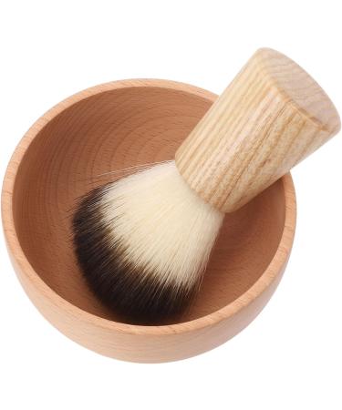 Buy Men's Premium Shaving Kit | Faux Animal Hair Brush Set | Compact & Portable | Professional Resin | International Shipping - Buy Online on GoSupps.com