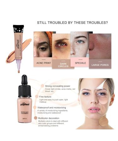 Roseflower 16PC Professional Makeup Set | Teen Girl Makeup Case & Cosmetic Palette | Full Face Makeup Gift Set with Portable Storage Bag - Buy Online on GoSupps.com