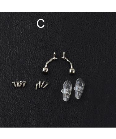 SBTRKT 10 Sets Nose Pad Holder - Eyeglass Accessories & Repair Arm (Color D) | International Shipping Available - Buy Online on GoSupps.com
