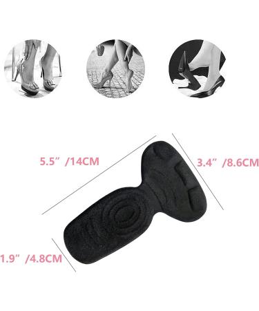 Heel Grips - 6PCS Gel Inserts Cushion Pads for Ladies Shoes | Heel Protector & Volume Insoles for Women - Buy Online on GoSupps.com