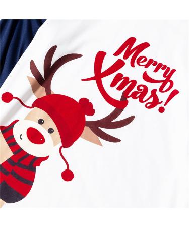 PatPat Family Matching Christmas Pajamas Long-sleeve Sets | Kids 8-9 Years Dark Blue - Buy Online on GoSupps.com
