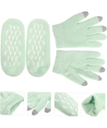 Housoutil 1 Set Moisturizing Gloves Overnight Lotion Moisturizing Gloves Hand Caring Gloves for Women Gel Socks for Dry Cracked Feet Women Miss Spa Yarn Hand Cream - Buy Online on GoSupps.com