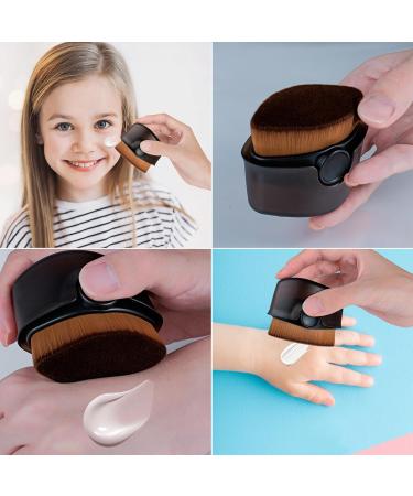 Esimen Sunscreen Applicator for Kids - Sunblock Buddy with Caps | Sun Lotion Brush for Cream & Powder | Safe & Easy Sun Protection - Buy Online on GoSupps.com