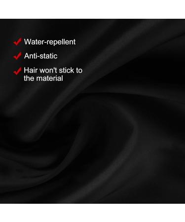 PERFEHAIR Barber Jacket for Men | Hair Stylist Grooming Smock Vest Shirt - Black - International Shipping Available - Buy Online on GoSupps.com