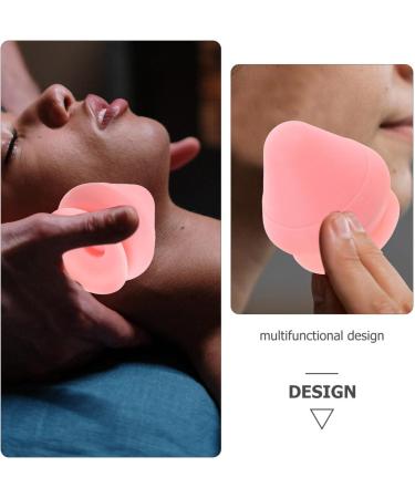 Patkaw Back Massage Gauge - Suction Cup Foot Massage Ball for Neck Shoulder Legs & Back Relief Ergonomic Pink Design - Buy Online on GoSupps.com