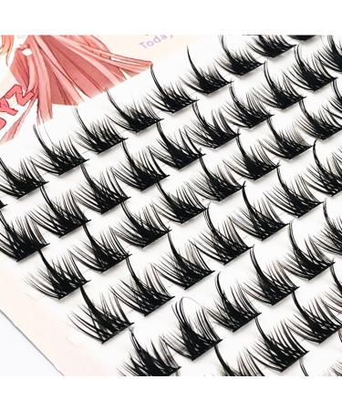 Individual Lashes Cluster Lashes Extension 11 12 13mm C Curl 0.07mm Lash Clusters Wide Stem Individual Eyelashes Clusters DIY Eyelashes Extensions - Buy Online on GoSupps.com