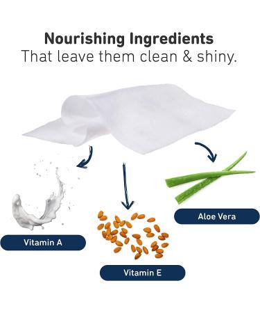 International Veterinary Sciences Quick Bath Large Dog Wipes - Skin & Coat Cleaner Conditioner (10 Pack) - Buy Online on GoSupps.com
