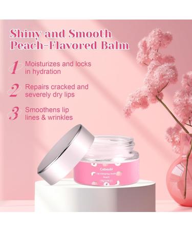 EOGRFW Lip Sleeping Mask Moisture Lip Mask Overnight Night Repair Sleeping Lip Balm Sleeping Lip Butter Balm to Moisturize & Nourish Dry Cracked Lips Lip Treatment Mask Peach Lip Mask(20g 0.7 oz) - Buy Online on GoSupps.com