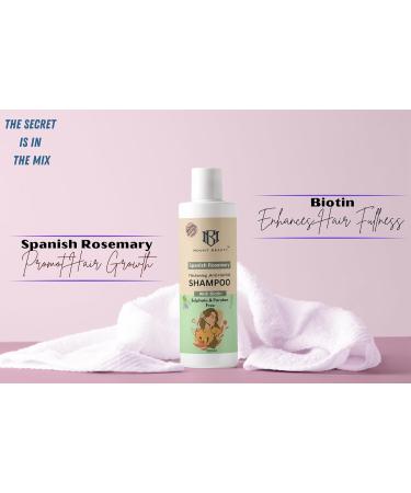 Rosemary & Biotin Shampoo for Thinning Hair - Paraben Silicone & Sulfate Free | 200ml | Nourish & Strengthen Dry Damaged Hair - Buy Online on GoSupps.com