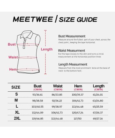 MEETWEE Women's Quick Dry Golf Polo Shirt - Sleeveless/Short Sleeve Collared Tee - Buy Online on GoSupps.com