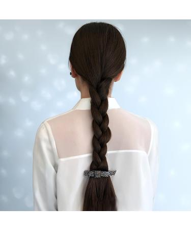 Vintage Mother of Pearl Hair Clip - Luxury Cellulose Accessory with Double Bayonet for International Shipping - Buy Online on GoSupps.com