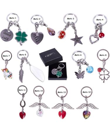 NETPROSHOP Lucky Charm Keyring - Stylish Jewelry for Fly Ears & Halters | Size Motif 12 - Buy Online on GoSupps.com