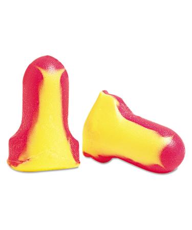 Leight Single Use Laser-Lite Contoured T-Shape Polyurethane And Foam Corded Earplugs (1 Pair Per Polybag 100 Pair Per Box) Set of 100