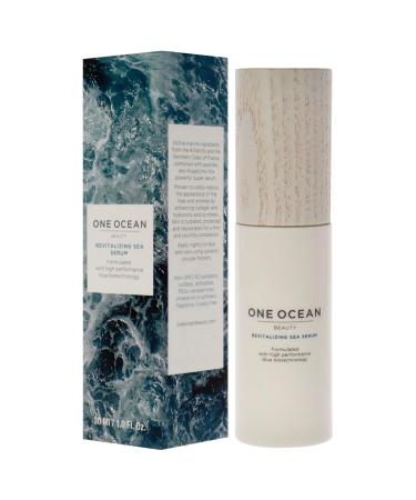 One Ocean Beauty Revitalizing Sea Serum for Women - Best 1 oz Anti-Aging Moisturizer for Glowing Skin - Buy Online on GoSupps.com