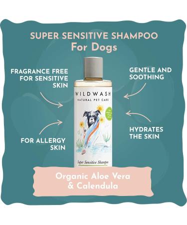 Super Sensitive Shea Butter & Coconut Shampoo and Conditioner Set - 250ml - Natural, Sulphate & Paraben-Free - Buy Online on GoSupps.com