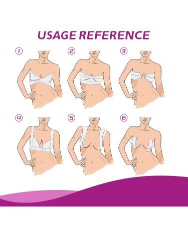 Breathable Body Tape for Chest Lift | Support & Push Up Tape for Sticky, Backless, or Strapless Bras - Buy Online on GoSupps.com