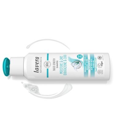 Lavera Shampoo Basis Sensitiv 250ml | Moisturising Hair Care | Vegan Natural Cosmetics | Best for Sensitive Scalps - Buy Online on GoSupps.com