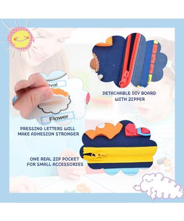 Azalee Busy Board - Montessori Dinosaur Activity Toy for Kids | Enhance Motor Skills & Basic Life Skills - Buy Online on GoSupps.com