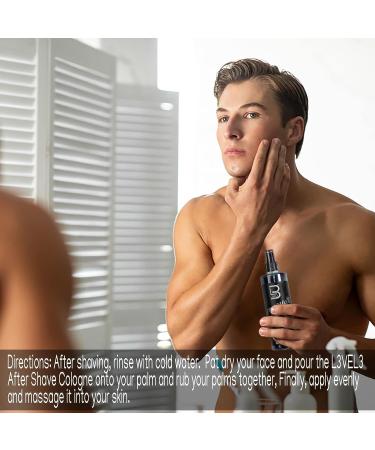 L3 Level 3 After Shave Spray Cologne - Softens Skin - Refreshes and Relieves Face and Skin - Moisturizing Formula Level Three After Shaving Frost 13.5 Fl Oz (Pack of 1) - Buy Online on GoSupps.com