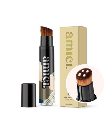 Amici sun protection brush - arctic allure - complete sun protection brush for babies children and adults - brush & make -up applicator in one
