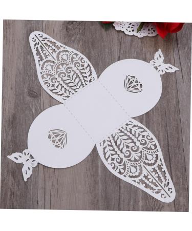 EXCEART 50pcs Boxes Chocolate Boxes Baptism Favor Boxes Wedding Boxes Candy Box Carton medium White - Buy Online on GoSupps.com