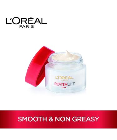 L'oreal Revitalift Eye Cream 0.5oz - Dermo-Expertise Anti-Aging Treatment - Buy Online on GoSupps.com