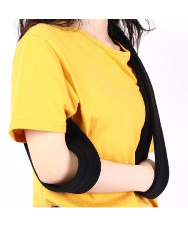 ZJchao Arm Sling Shoulder Immobilizer - Breathable & Adjustable Arm Support Strap for Hand & Finger Support - Ideal for Injury Recovery & Comfort - Buy Online on GoSupps.com