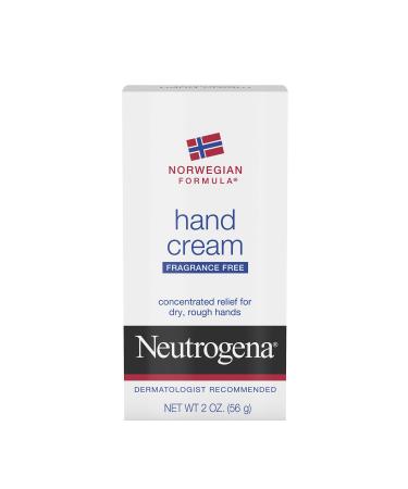 Neutrogena Norwegian Formula Hand Cream Fragrance-Free 2 oz (Pack of 12)