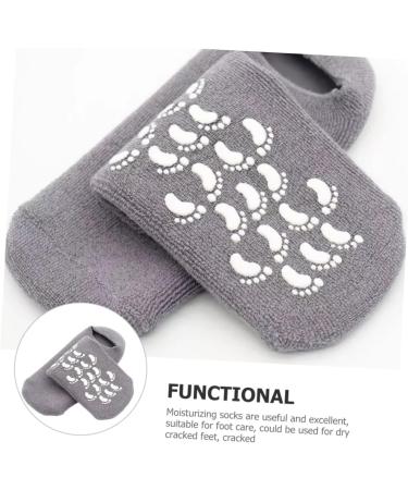 Beavorty 1 Pair Foot Softening Socks Moisturizing Socks for Women Spa Socks Moisturizing Socks Women Moisturizing Heel Socks Foot Care Moisturizing Sock Repair Gel Foot Mask Women's - Buy Online on GoSupps.com