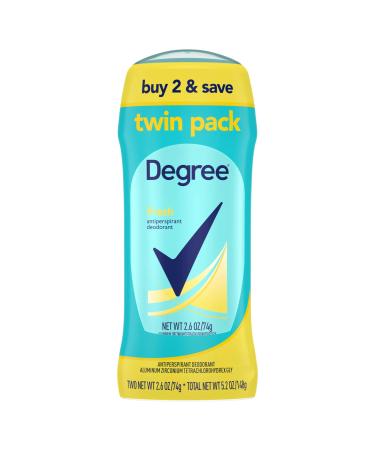 Degree Invisible Solid Fresh Deodorant for Women Twin Pack