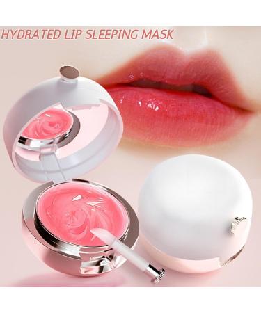 Lip Sleeping Mask Lip Balm Lip Oil Plant Moisurizing Lip Mask Lip Plumper Care Day Night Repair Lip Moisturiser for Dry Chapped Peeling Cracked Lips Fades Lip Lines Lipstick Primer - Buy Online on GoSupps.com