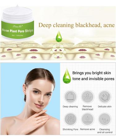 QEEROYO Nose Pore Strips Nose Strips Nose Strips Blackhead Black Head Remover For Nose Blackhead Mask Blackhead Nasal Membranes Head Remover For Nose Blackhead Remover for All Skin Types 30g - Buy Online on GoSupps.com